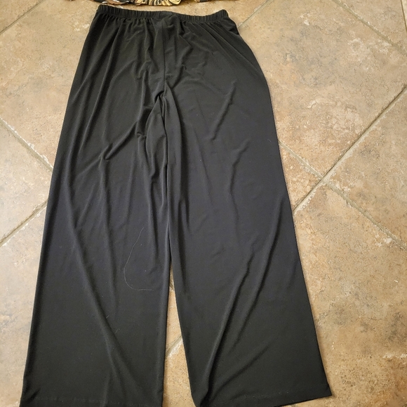 70s style wrap shirt and wide leg pants Size 16w - Picture 6 of 9